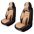 thumbnail image 1 of Fit for Subaru 98% Car Models Waterproof Non-slip Leather Car Seat Cover for Cars(Front Seats)Suitable for Most Cars SUVs（Luxury,Black/Orange）, 1 of 6