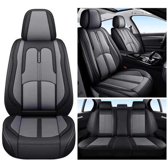 Fit for Subaru Forester 2016 Vehicle Seat Covers Leather Upholstery Stain Resistant Designed Fit Comfortable Ride Airbag Safe Design