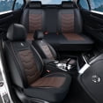 thumbnail image 1 of Fit for TOYOTA COROLLA 2000-2019, Waterproof PU Leather 5 Seats Full Set Wear Resistance Beautify Interior, Car Seat Covers, Airbag-Compatible, 1 of 9