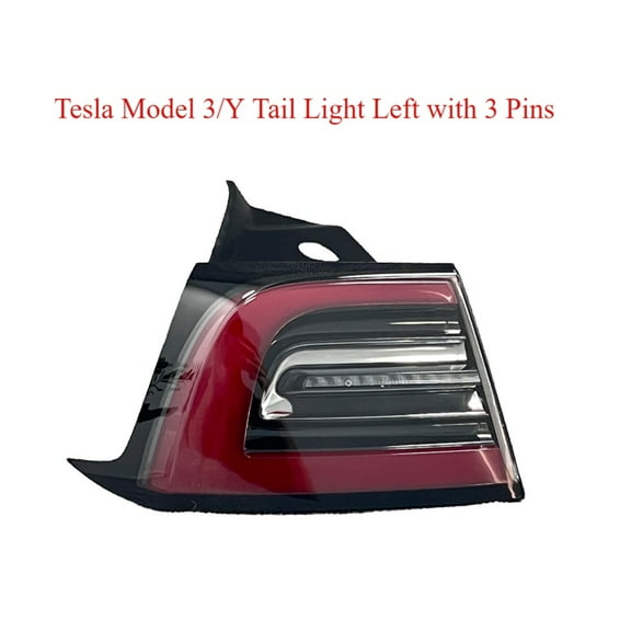 Fit for Tesla 2017-2023 Model 3 Tail Light Left Driver Side Outer Rear LED Taillight
