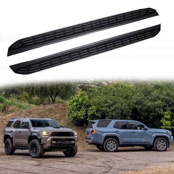 Fit for Toyota 4 Runner 4Runner 2025 2026 2Pcs Aluminum Running Boards Fixed Nerf Bars Side Steps with Brackets (10)