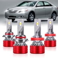 thumbnail image 2 of 10000K LED Headlight Bulbs Kit For Toyota Camry 2007-2014 – High/Low Beam Combo – 26000 Lumens 2 of 5