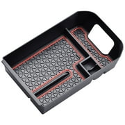 Fit for Toyota RAV4 2019 2020 Accessories Center Console Organizer Tray Armrest Box Secondary Storage Red