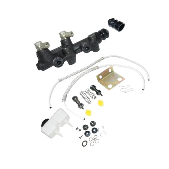 Fit for Willys Jeep CJ Brake Upgrade Master Cylinder Assembly 2 Piston +Complete Kit