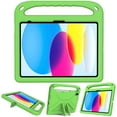 thumbnail image 1 of Fit for iPad 10th Generation 10.9 inch 2022 Case, Rugged Foam, Magic Handle, Stand, with Pencil Holder Kids Friendly EVA Case,Portable Child Proof Handle Kickstand Durable Cover, Green, 1 of 6