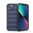 thumbnail image 1 of Fit for iPhone 14 Case, Anti-Scratch & Fingerprint, Microfiber Liner Shockproof Soft Gel Rubber Silicone Cover Drop Protection Liquid Silicone Grip Case For iPhone 14,Darkblue, 1 of 7