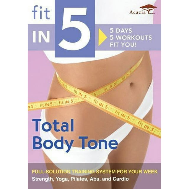 Fit in 5: Total Body Tone (DVD), Acorn, Sports & Fitness