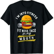 Fit'ness Tacos: Hilarious Taco Shirt for Fitness Enthusiasts