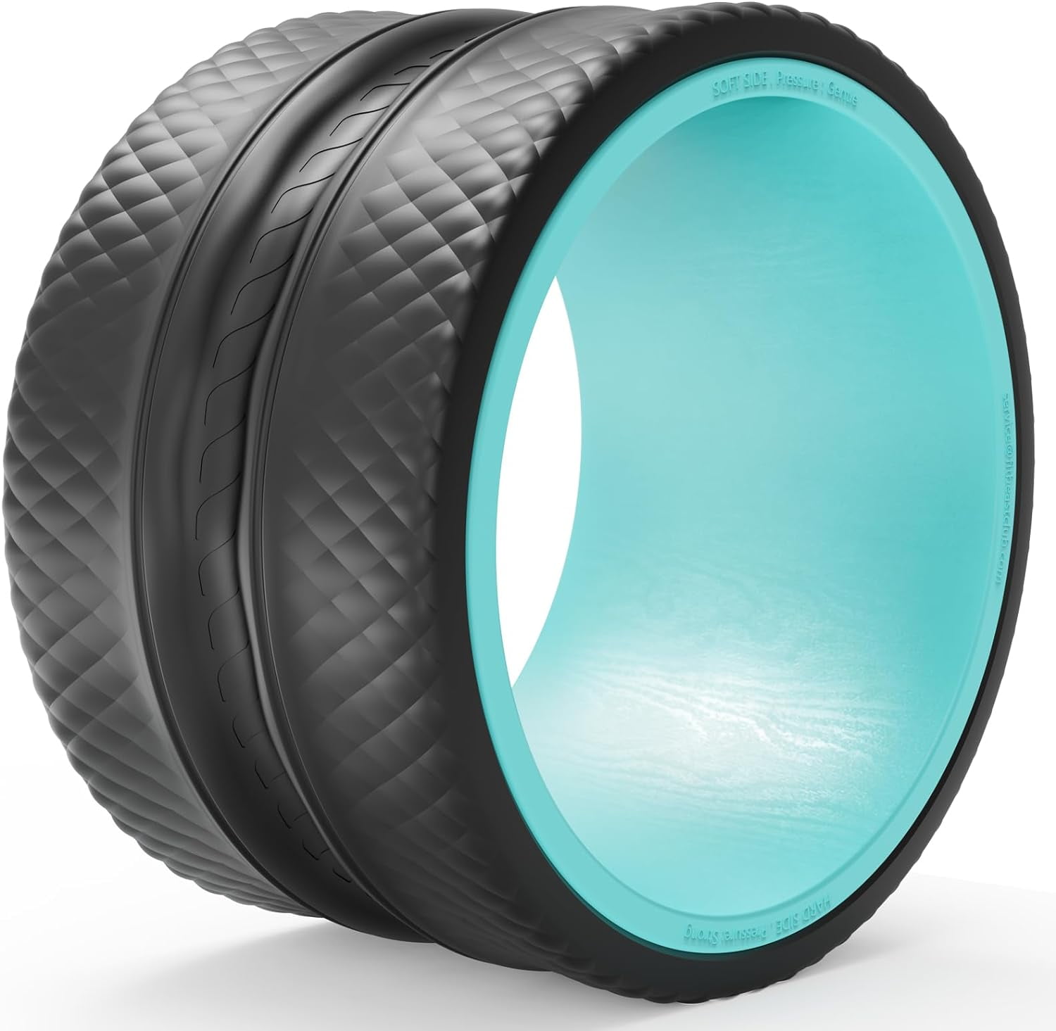 FitBeast Back Roller - Deep Tissue Massage Wheel, Yoga Wheel & Back Stretcher for Pain Relief