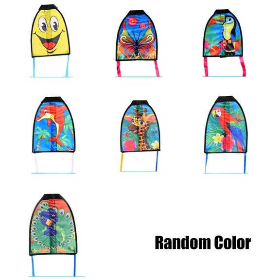FitBest 1PCS Children's Thumb Ejection Kite Cordless Beach Kite