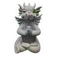 thumbnail image 1 of FitBest 1Pcs Garden Dragon Statue Lovely Baby Dragon Blink Yoga Baby Dragon Statue, 1 of 8