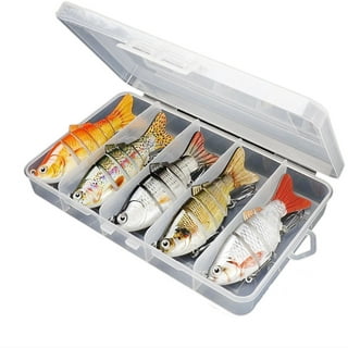  PLUSINNO Fishing Lures for 12 Rigs, Tackle Box with