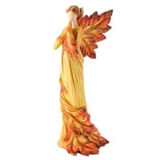 FitBest Autumn Angel Statue Angel Wing Resin Ornament Garden Office Decoration