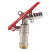 FitBest Brass 1/2 Thread Water Tap Lockable Faucet Home Outdoor Garden Tool