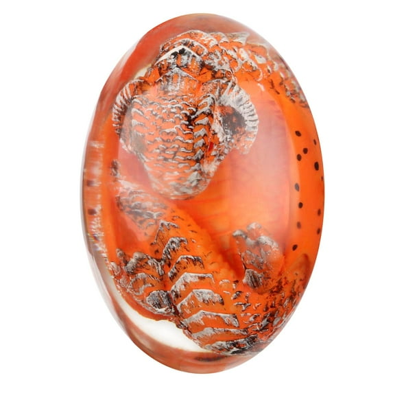 FitBest Dinosaur Egg Crystal Dragon Egg Resin Sculpture Souvenir Gift for Kids