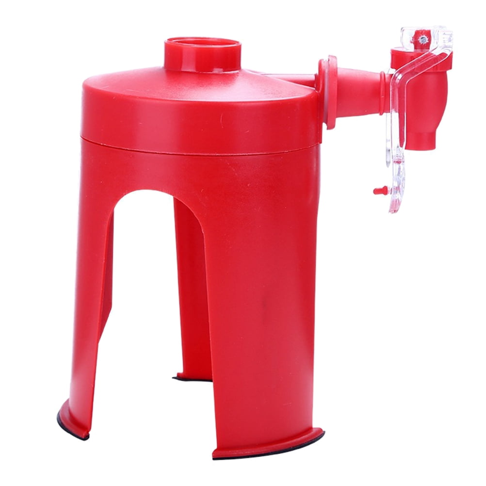 FitBest Hand Pressure Carbonated Beverage Machine Fizzy Soft Soda Dispenser for All Bottle Drinks