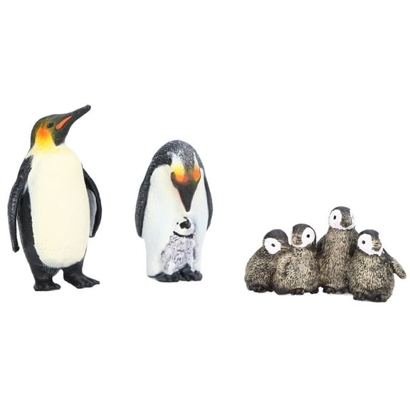 FitBest Model,3Pcs Model Vinyl Material Safe Vivid Real Tiny Animal Figures