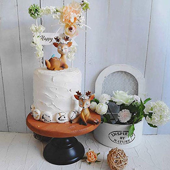 FitBest Resin Sika Deer Home Ornament,Cute Deer Resin Sika Deer Home Ornament