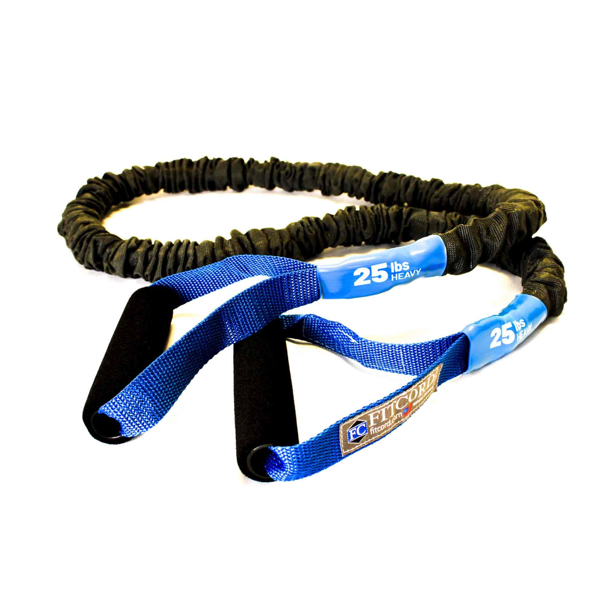 FitCord Resistance Band- 6ft Heavy (25lb)