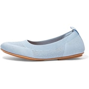 FitFlop Allegro Ballerina Knit 5 Pale Blue/Silver