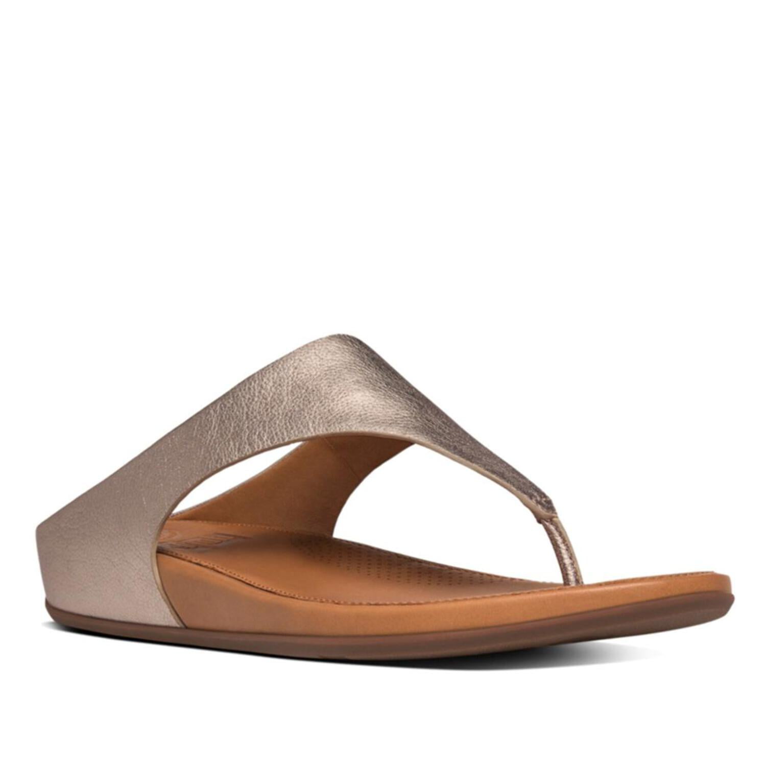 FitFlop Banda Leather Toe-Post Sandal - Walmart.com