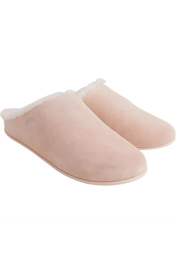 Chrissie Shearling Pink Salt Slippers 7M