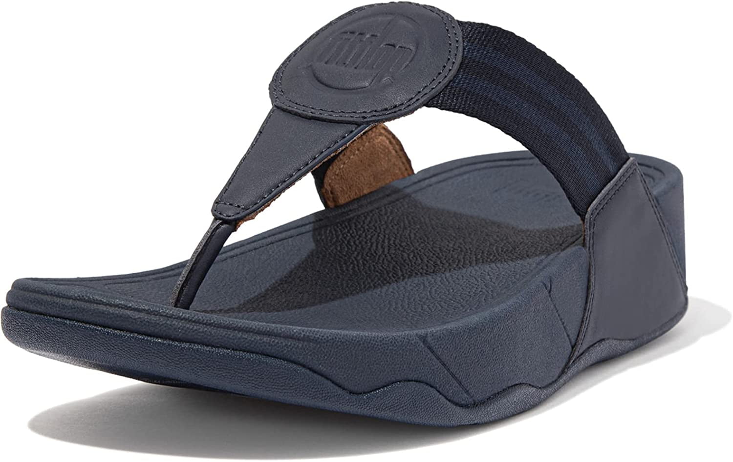 FitFlop DX4399-090 Walkstar Toe-Post Sandals Midnight Navy US11 -  Walmart.com