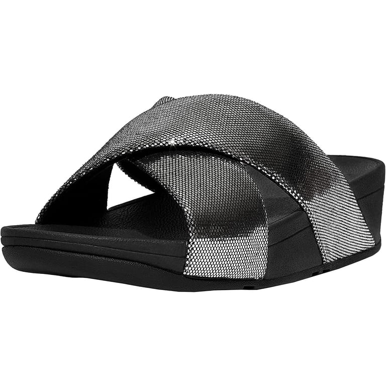 Fitflop Black Cross-Strap Sandals Women main image 3