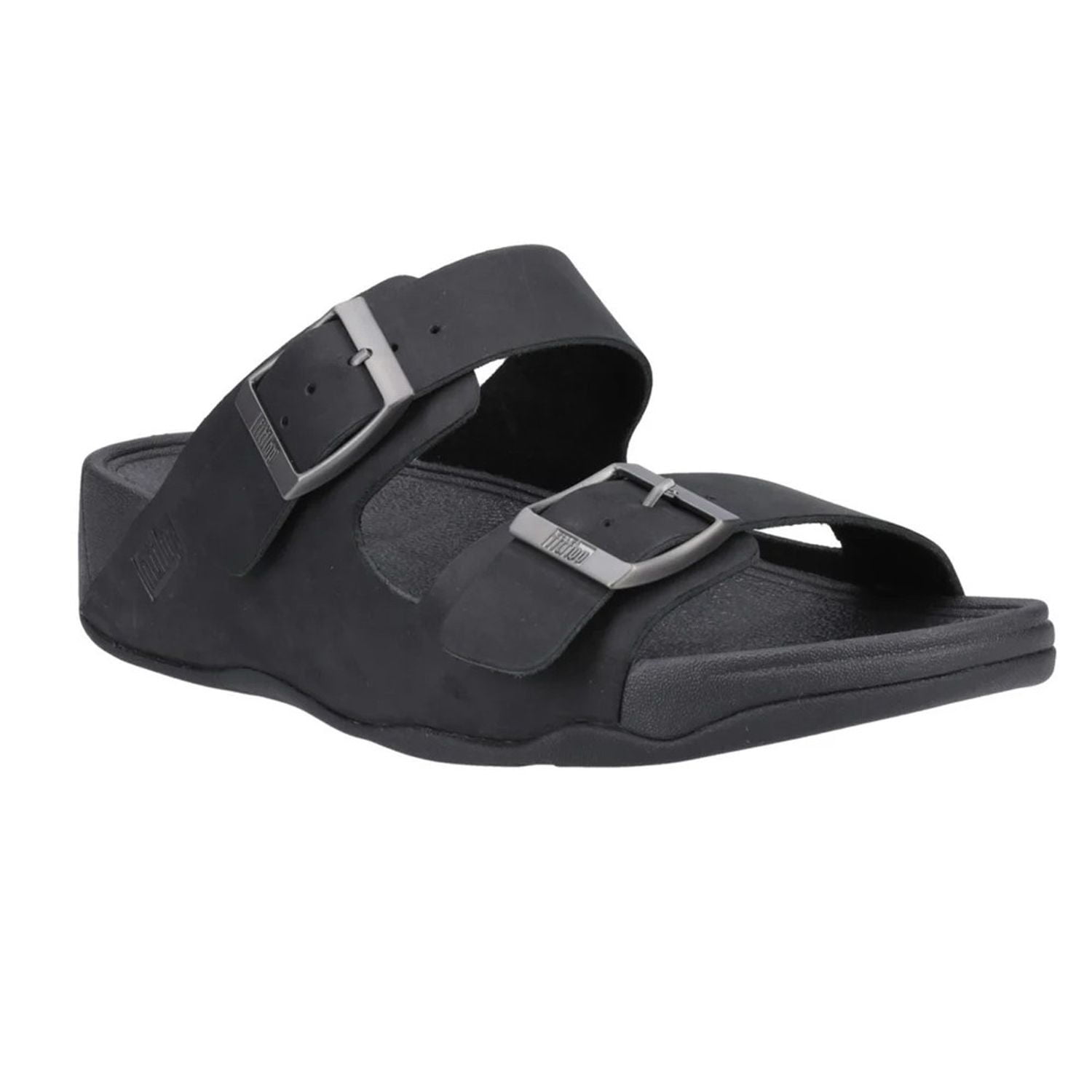 FitFlop Men\'s Gogh Leather Adjustable Slide Slip On Sandals In Size 12 Fitflop Men main image 2
