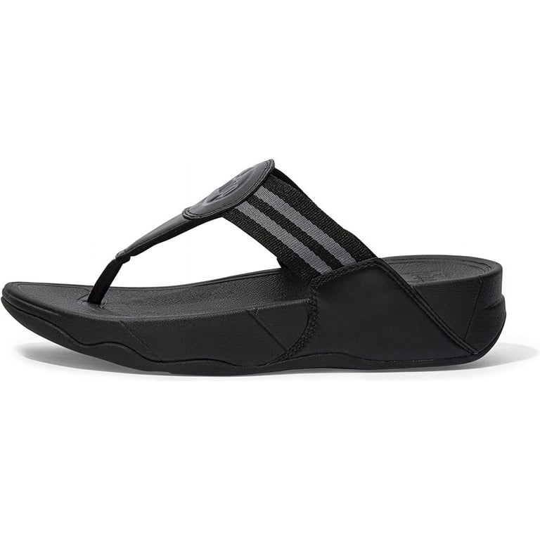 FitFlop Women's Walkstar Comfort Sandals, Toe Post, Stripes