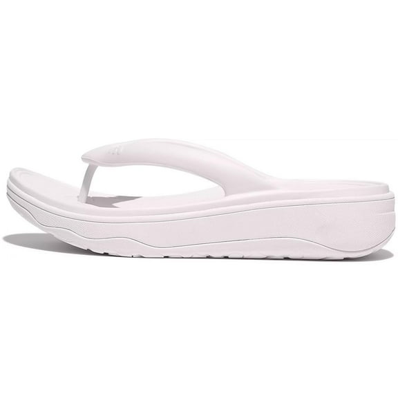 FitFlop Women's Relieff Wedge Sandal, Urban White, 7