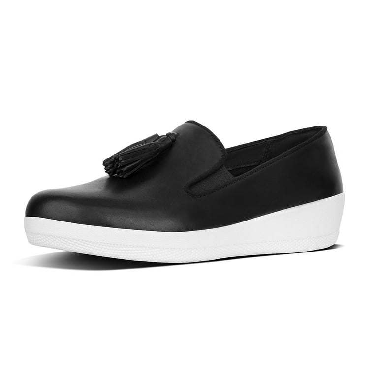 フィットフロップ fitflop TASSEL SUPERSKATE （ブラック FitFlop™ Women's Tassel Superskate™ Loafers, Black, 6.5 - Walmart.com