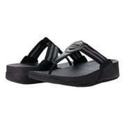 FitFlop Women's Walkstar Toe Post Wedge Comfort Sandals DX4-090