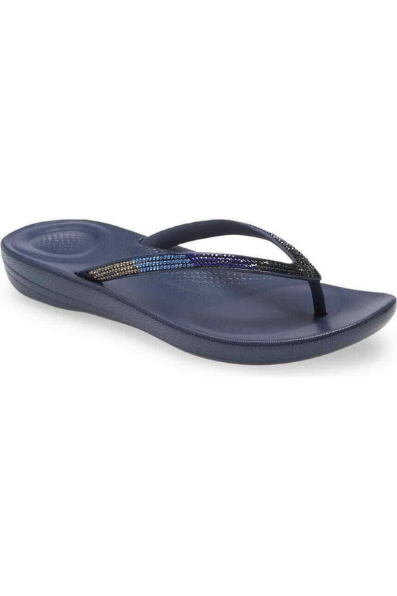 Women's iqushion Ombre Sparkle Flip Flops DG5-399