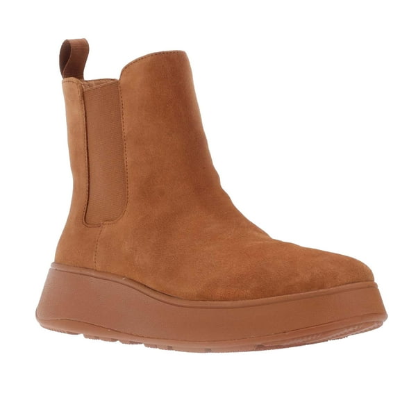 FitFlop Womens F-Mode Suede Flatform Boots