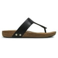 thumbnail image 1 of Fitflop Women's Iqushion Leather Toe-Post Sandals, 1 of 5