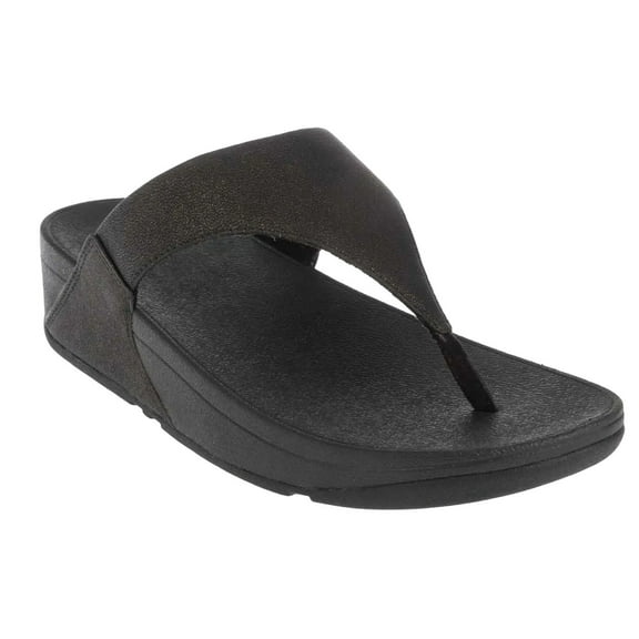 FitFlop Womens Lulu Shimmer Toe Post Sandals