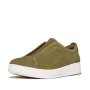 FitFlop Womens Rally Elastic Slip On Sneaker