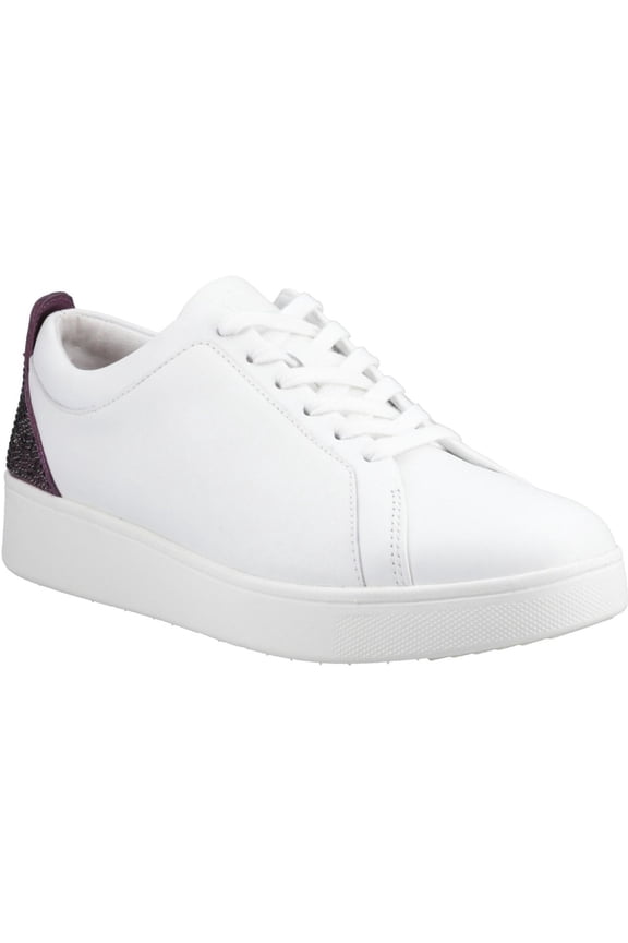 Womens Rally Crystal Leather Sneakers
