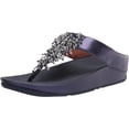thumbnail image 1 of Women's FitFlop, Rumba Beaded Toe-Post Sandal, 1 of 8