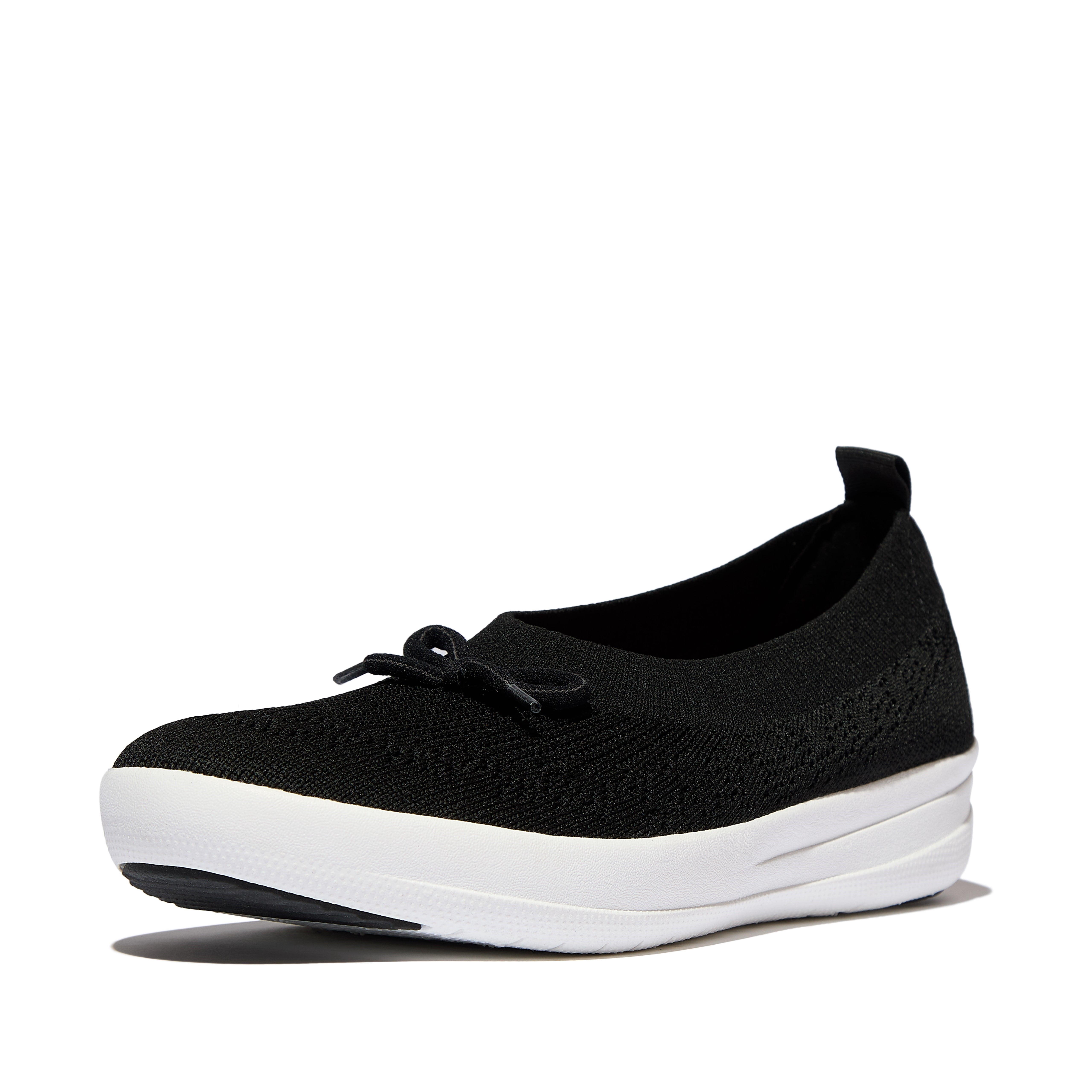 Fitflop Women's Super-Q Bow Knit Ballet Flat