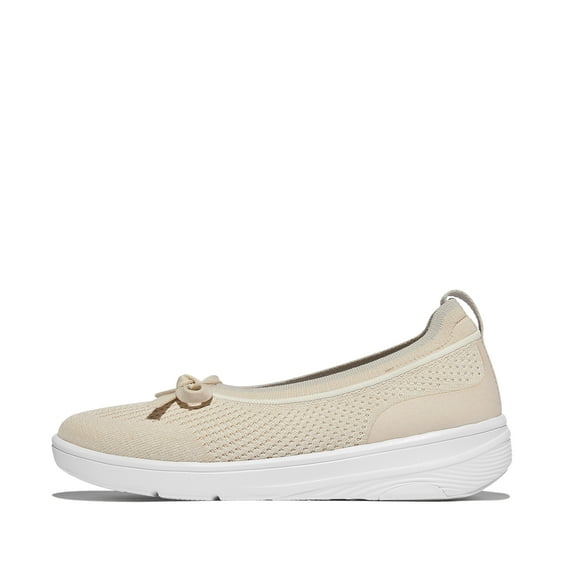 Fitflop Women's Super-Q Bow Knit Ballet Flat