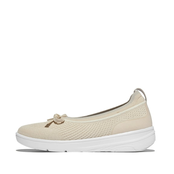 Fitflop Women's Super-Q Bow Knit Ballet Flat