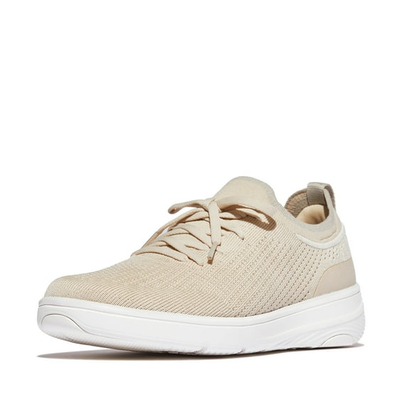 Fitflop Women's Super-Q Bow Knit Slip-On Laced Sneaker