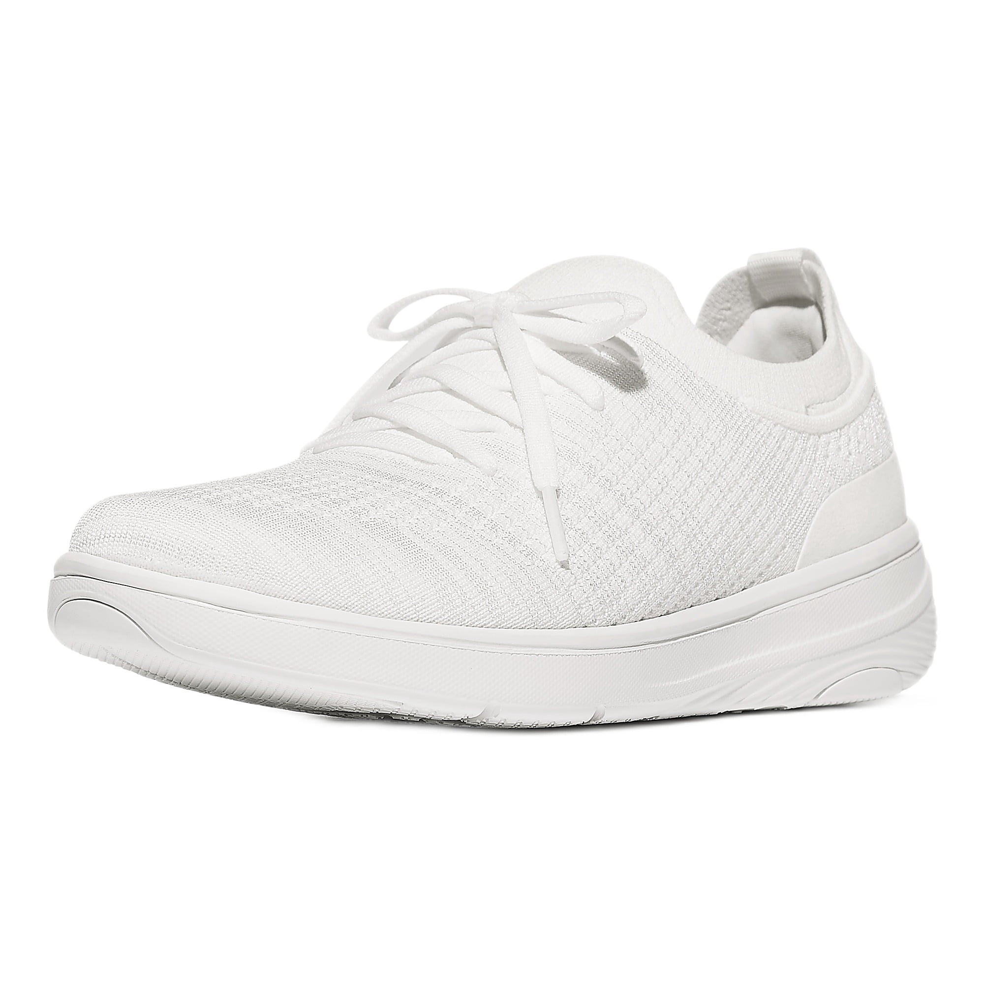Fitflop Women's Super-Q Bow Knit Slip-On Laced Sneaker