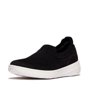 FitFlop Womens Super-Q Knit Slip On Sneaker