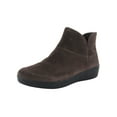 thumbnail image 1 of FitFlop Womens Supermod Suede Leather Ankle Boot II Shoes, Chocolate, US 5, 1 of 3