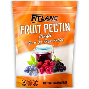 FitLane Nutrition Fruit Pectin Powder, 1 lb, Natural, Vegan, Non-GMO, Low Sugar