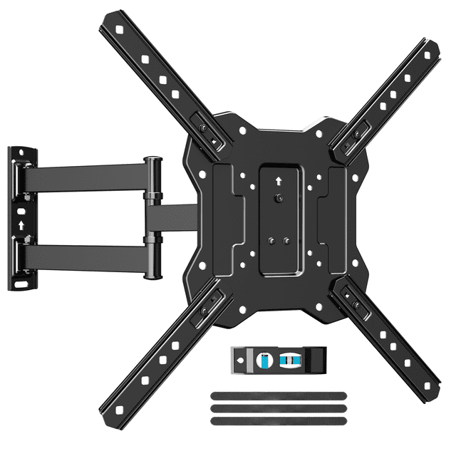FitMetal Full Motion TV Wall Mount with Swivel Arm for 26-65 inch TVs ...
