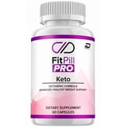 FitPill Pro Keto Capsules   FitPills Pro Pills Advanced Formula, Maximum Strength, 1 Pack, 60 Capsules